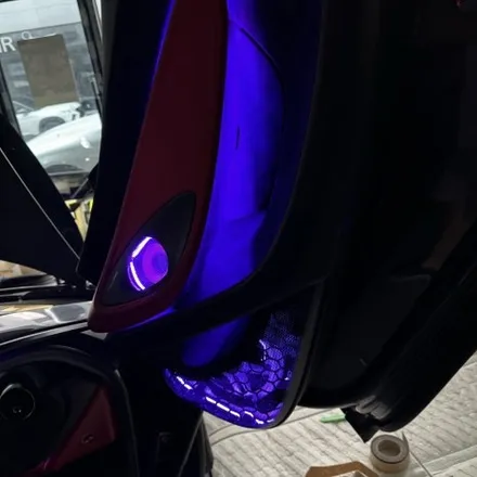 맥라렌 570s로 알아보는 비노출 엠비언트 시공 국산 코더스 서울 경기 수도권 튜닝 / 시흥, 안산, 군포, 안양