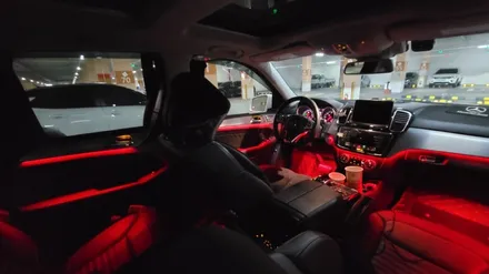 벤츠 GLE 350d 코더스(chorders) 엠비언트 라이트 출장 시공! 엄청 화려해졌습니다! / 시흥, 안산, 군포, 안양