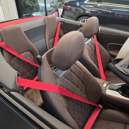 벤츠 SL63 AMG 컬러 안전벨트 시공 / 시흥, 안산, 군포, 안양