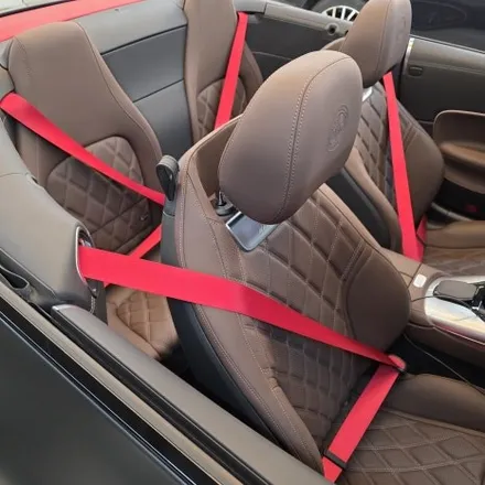 벤츠 SL63 AMG 컬러 안전벨트 시공 / 시흥, 안산, 군포, 안양