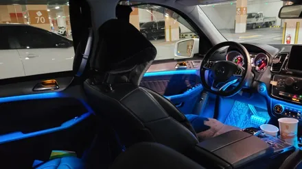벤츠 GLE 350d 코더스(chorders) 엠비언트 라이트 출장 시공! 엄청 화려해졌습니다! / 시흥, 안산, 군포, 안양