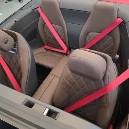 벤츠 SL63 AMG 컬러 안전벨트 시공 / 시흥, 안산, 군포, 안양