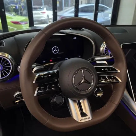 벤츠 SL63 AMG 컬러 안전벨트 시공 / 시흥, 안산, 군포, 안양