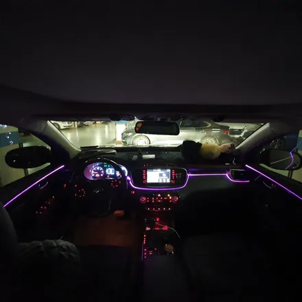기아 쏘렌토 rgb 엠비언트 무드등 시공! 은은한 실내 분위기 연출!! / 시흥, 안산, 군포, 안양