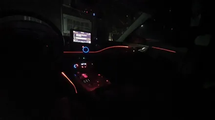 아우디A7 RGB 광섬유 엠비언트 무드등  출장 시공 / 시흥, 안산, 군포, 안양