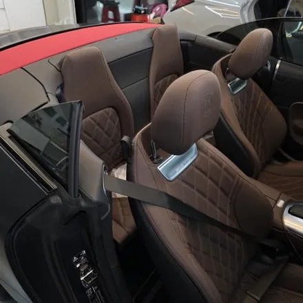 벤츠 SL63 AMG 컬러 안전벨트 시공 / 시흥, 안산, 군포, 안양