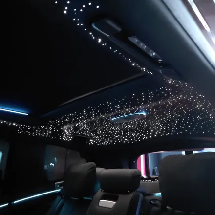 벤츠 gls600 마이바흐 스타라이트 천장 은하수 시공 / 시흥, 안산, 군포, 안양