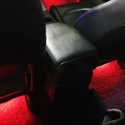 인피니티 g35 실내led튜닝 풋등 무드등 시공! 어두운 실내를 밝게! / 시흥, 안산, 군포, 안양