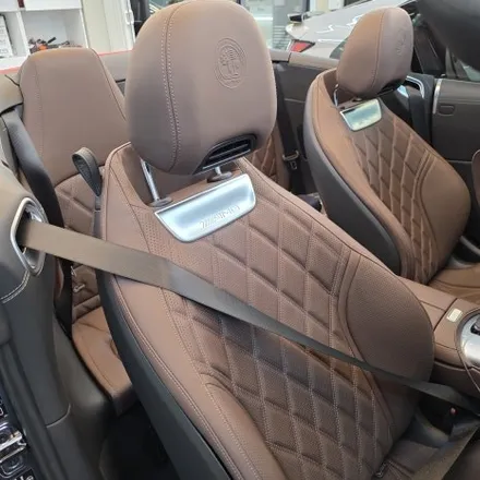 벤츠 SL63 AMG 컬러 안전벨트 시공 / 시흥, 안산, 군포, 안양