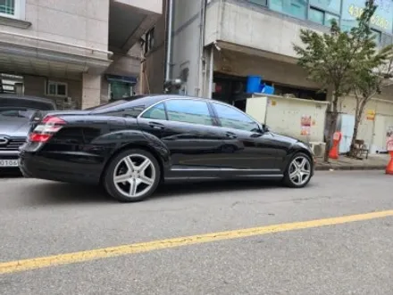 안산썬팅 방문한 2009년 벤츠 s500 전체유리  블락포디 올라 썬팅!