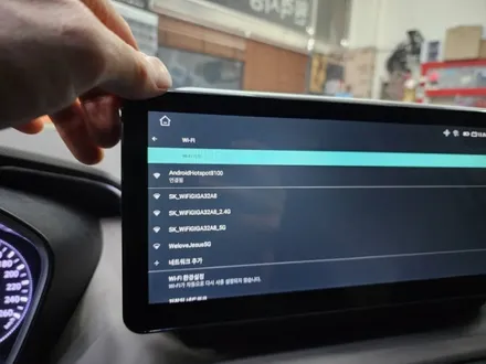 화성에서 안드로이드올인원 설치로 방문해주신 싼타페tm   고객님 켈란12.3인치 RAM-8G 고사양 설치~^^