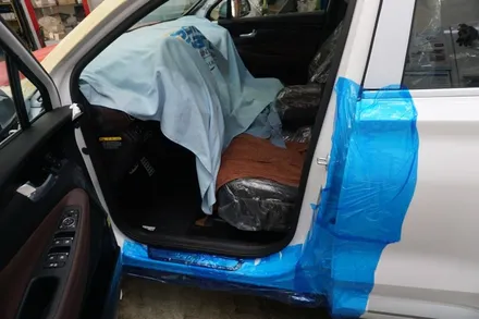 안산블랙박스 입고된 싼타페tm 아이패스 왕눈이 블랙박스로 결정!!!