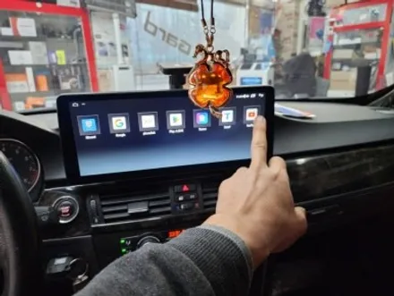 [공지] 화성 근교 안드로이드 전문점 안산오토매니아에서 BMW328i .e92 컨버터블 카나로x 12.3인치 안드로이드올인원 설치