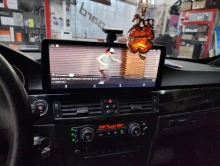 [공지] 화성 근교 안드로이드 전문점 안산오토매니아에서 BMW328i .e92 컨버터블 카나로x 12.3인치 안드로이드올인원 설치