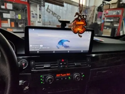 [공지] 화성 근교 안드로이드 전문점 안산오토매니아에서 BMW328i .e92 컨버터블 카나로x 12.3인치 안드로이드올인원 설치