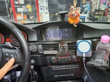 [공지] 화성 근교 안드로이드 전문점 안산오토매니아에서 BMW328i .e92 컨버터블 카나로x 12.3인치 안드로이드올인원 설치