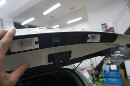 안산네비매립 티볼리 후방카메라 일체매립 깔끔한 시공으로 편의성 업글!!