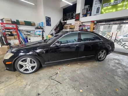 안산썬팅 방문한 2009년 벤츠 s500 전체유리  블락포디 올라 썬팅!