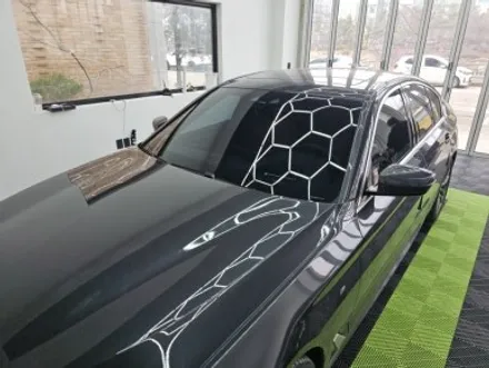 BMW 520 고객님  야간운행 문제로 안산썬팅점에서 색상 농도로 썬팅 변경한 사연!