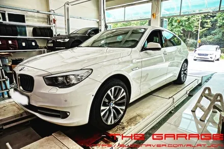 대전세종에어쇼바 대전에어쇼바 대전에어서스펜션 대전에어스프링 - BMW5 GT 리어에어스프링 교환작업 + 타이어 교환인스톨 / 대전 유성 화암동
