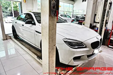 대전세종M6바디킷 대전640D바디킷 대전볼스테이너 대전3d디자인 대전바디킷 - BMW 640d 컨버젼 M6풀바디킷 + 볼스테이너 리얼카본디퓨져 인스톨 / 대전 유성 화암동