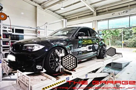 대전세종얼라이먼트 대전3d얼라이먼트 대전수입차얼라이먼트 대전고속발란스 - BMW 1M 3d얼라이먼트 조정작업 인스톨 / 대전 유성 화암동