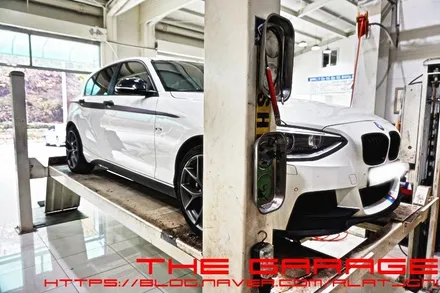 대전미쉐린타이어 대전피렐리타이어 대전3d얼라이먼트 - bmw 118d 금호 스노우타이어 wp72 휠진동고속발란스 적용 인스톨 / 대전 유성 화암동