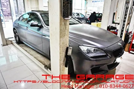 대전세종BMW바디킷 대전아우디바디킷 대전벤츠바디킷 - BMW 640d M6바디킷 프론트범퍼 휀다 리얼카본스포일러 인스톨 / 대전 유성 화암동