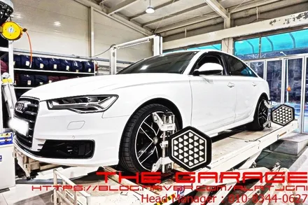 대전세종얼라이먼트 대전벤츠얼라이먼트 대전bmw얼라이먼트 - 아우디A6 3d얼라이먼트 조정작업 인스톨 / 대전 유성 화암동