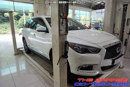 인피니티 QX60 오토스텝 국산 전동사이드스텝 장착기 / 대전 유성, 세종, 논산