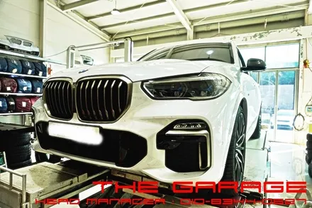 대전세종스노우타이어 대전미쉐린타이어 대전bmw휠 대전벤츠휠 대전아우디휠 - bmw X5 M50d 20인치M8디자인휠 + 미쉐린스노우타이어 적용 인스톨 / 대전 유성, 세종, 논산