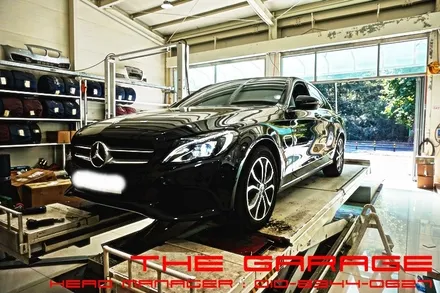 벤츠 W205 C클레스 벤츠9단미션 미션오일 ZF9단 전용 오일 작업 / 대전 유성, 세종, 논산