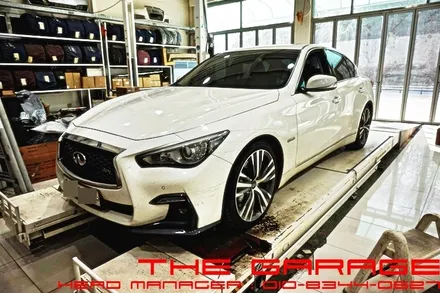 인피니티 Q50s 미쉐린타이어 ps4 245 40 19 3d얼라이먼트 작업 / 대전 유성, 세종, 논산