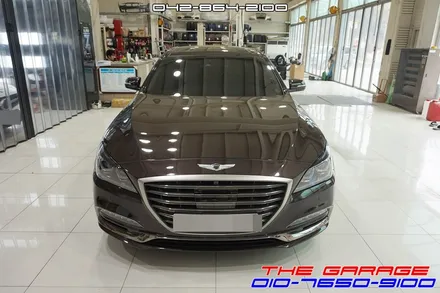 제네시스 G80 아이나비 QXD8000 블랙박스 작업 후기 / 대전 유성, 세종, 논산