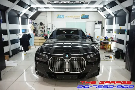 G70 BMW 신형7시리즈 신차검수 솔라가드볼텍스 아이나비QXD1 에코파워팩보조배터리 PPF작업 / 대전 유성, 세종, 논산