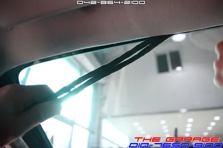 대전 세종시 스토닉 영맨표 썬팅 제거하고 솔라가드새턴썬팅 아이나비QXD1000알파 블랙박스작업기 <더게러지> THE GARAGE / 대전 유성 화암동