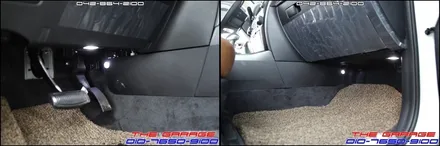 더뉴모하비 튜온 정품 커티쉬 풋 램프 풋등 작업후기 / 대전 유성, 세종, 논산