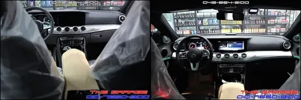 W213 벤츠E클래스 신차 부메스터전동트위터 LED송풍구 작업기 / 대전 유성, 세종, 논산