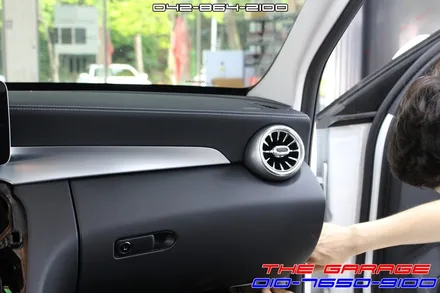 W205 벤츠C클래스 송풍구 엠비언트 작업 후기 / 대전 유성, 세종, 논산