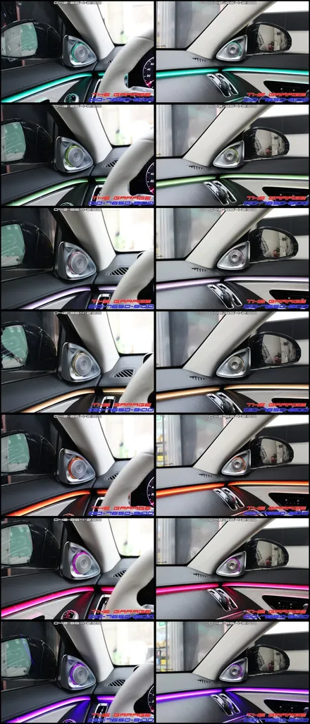 W223 벤츠S클래스 3D부메스터 4D부메스터 전동트위터 작업 후기 / 대전 유성, 세종, 논산