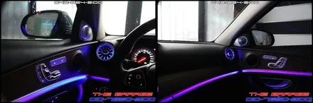 W213 벤츠E클래스 하이클라스 전동트위터 송풍구엠비언트 작업 / 대전 유성, 세종, 논산
