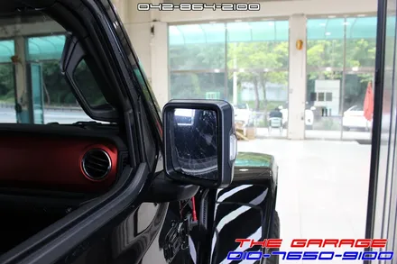 JEEP 랭글러 사각지대 해소 옵틱글래스 광각미러 작업 후기 / 대전 유성, 세종, 논산