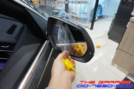자동차 사각지대 해소 아우디Q8 광각미러 옵틱글래스 작업 / 대전 유성, 세종, 논산