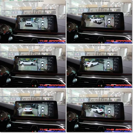 G30 BMW5시리즈 순정어라운드뷰 서라운드뷰 레트로핏 작업 / 대전 유성, 세종, 논산