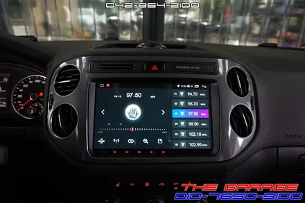 폭스바겐 티구안 마이비V9 안드로이드올인원 후방카메라 작업 후기 / 대전 유성, 세종, 논산