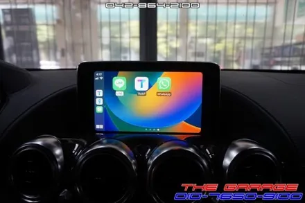 벤츠 AMG GT 카플레이 안드로이드오토 모듈 작업 / 대전 유성, 세종, 논산