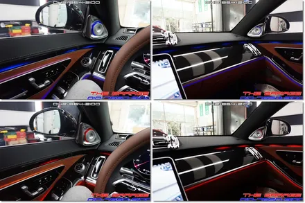 W223 벤츠S클래스 전동트위터 엑티브엠비언트 천정부메스터 / 대전 유성, 세종, 논산
