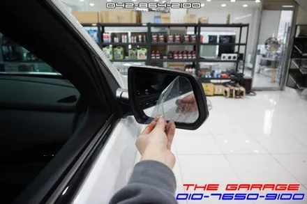 쉐보레 트래버스 광각미러 사각지대 해소 옵틱글래스 작업기 / 대전 유성, 세종, 논산