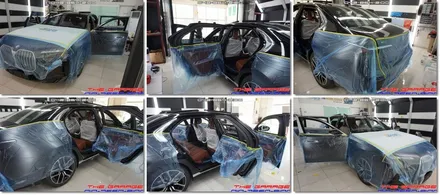 G70 BMW 신형7시리즈 신차검수 솔라가드볼텍스 아이나비QXD1 에코파워팩보조배터리 PPF작업 / 대전 유성, 세종, 논산