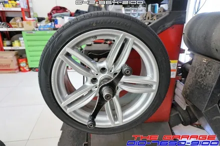 대전 세종시 BMW520D 노면 소음 감소를 위한 타이어방음 작업기 <더게러지> THE GARAGE / 대전 유성 화암동